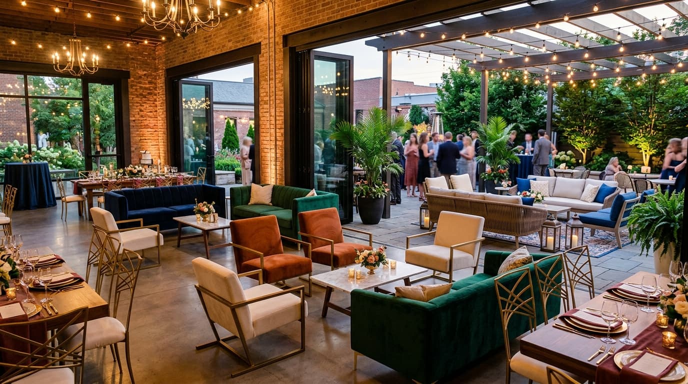 Event furniture for rent in Dubai | Athoor Rentals
