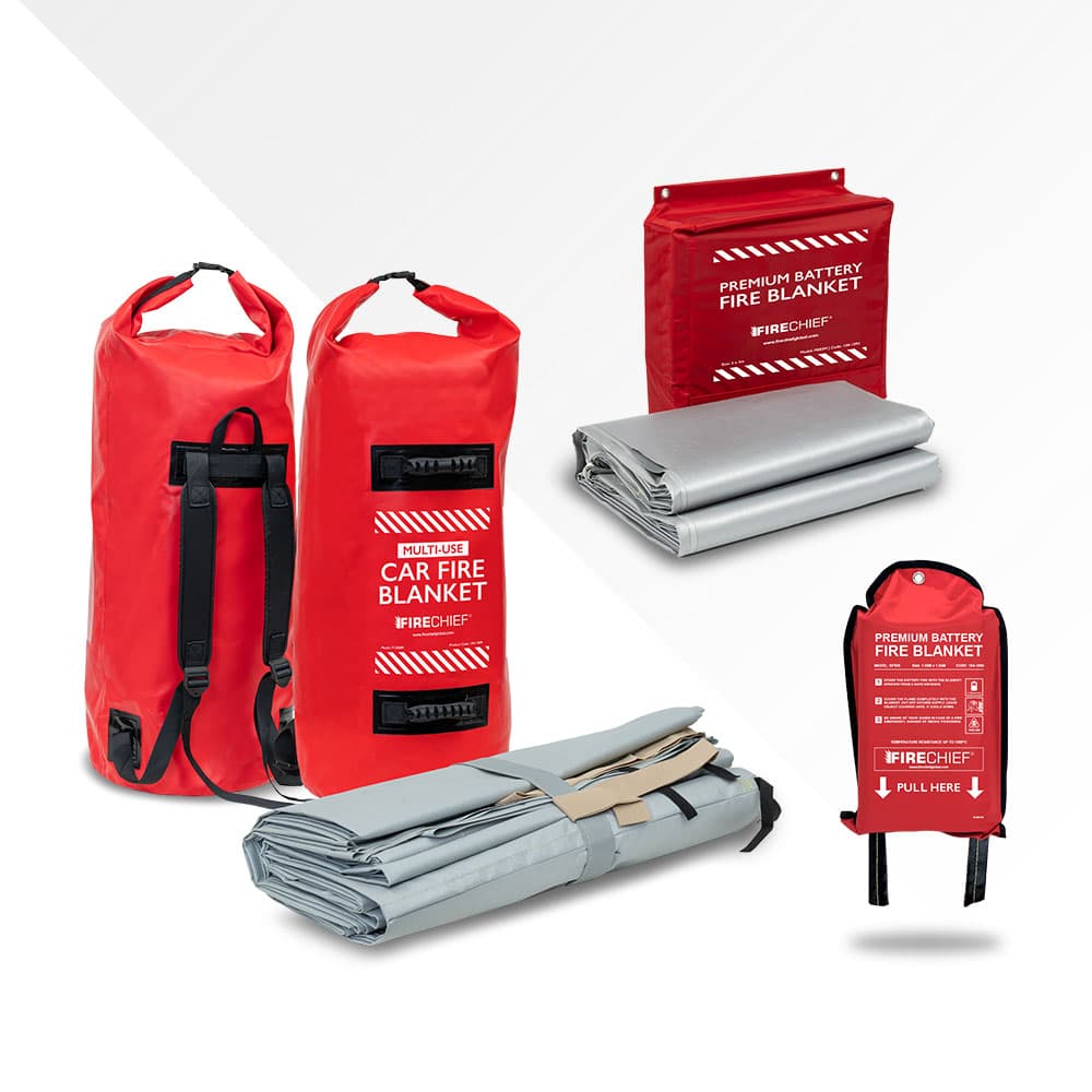 Lithium Battery Fire Blanket for EV and Battery Fire Safety