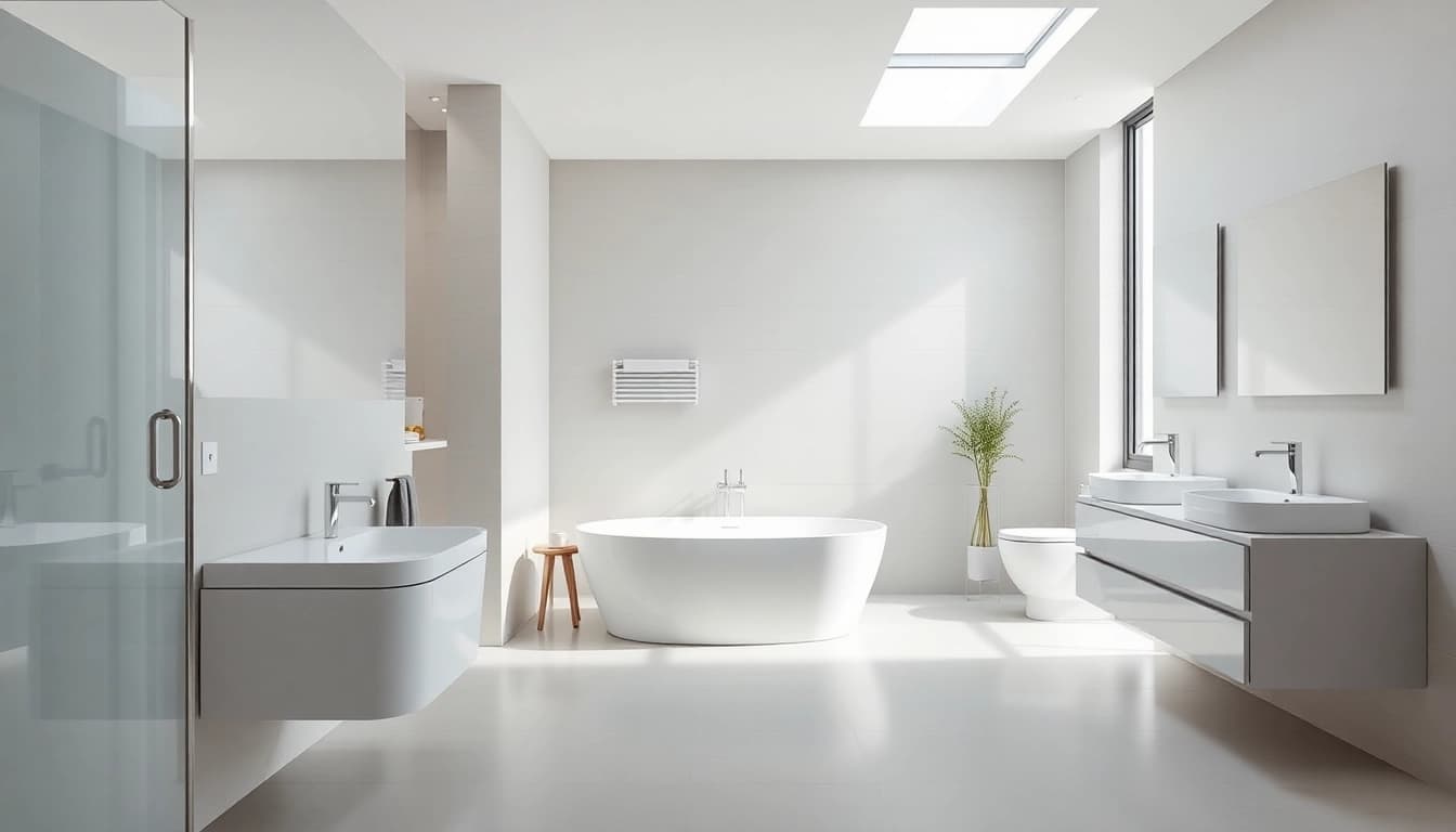 Sonni sanitär GmbH innovative bathroom solutions featuring sleek design and modern fixtures.