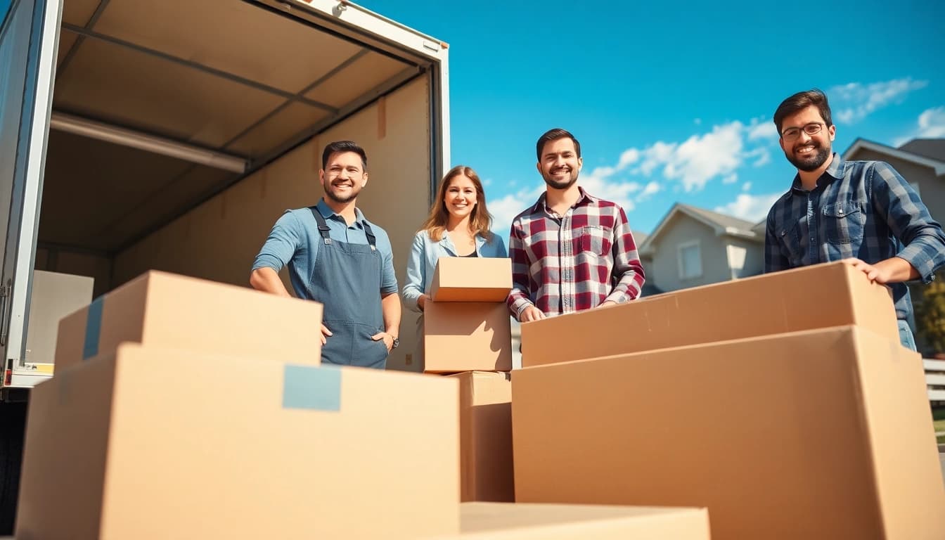 Long distance movers Calgary assisting a family in their relocation with professional care.