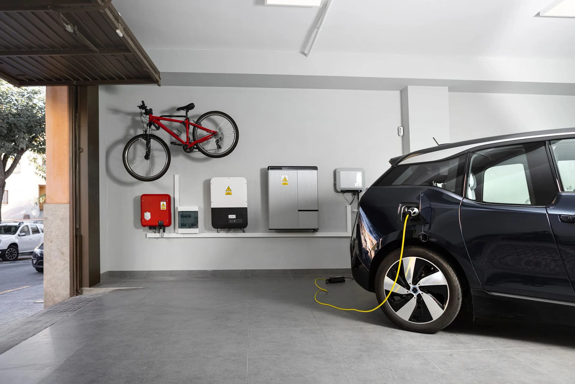 EV Charging Installation for Mixed-Use Parking Lots