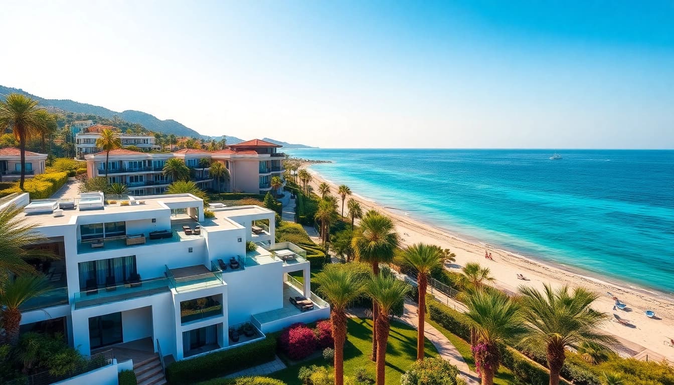Discovering beautiful properties in Turkey Alanya, luxurious villas and sandy beaches.