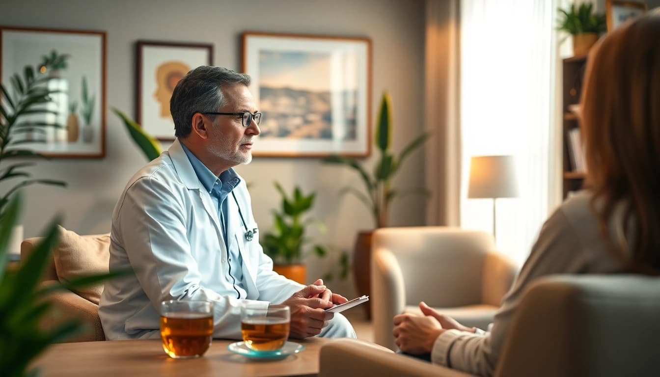 Consultation with the best psychiatrist in dubai in a calm and professional setting.