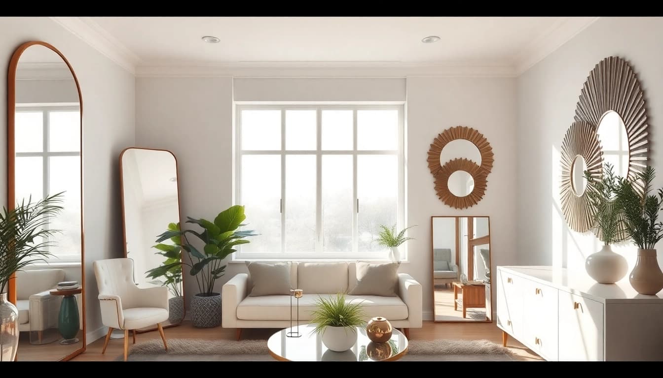 Transform Your Home with Unique Mirrors from https://merithome.co.uk