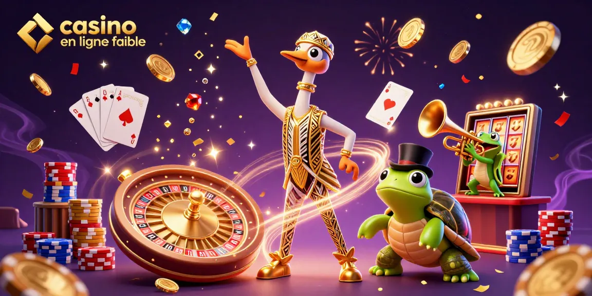 Profitez de l'excitation d'un casino en ligne fiable avec des personnages animés à la mode des années 20.