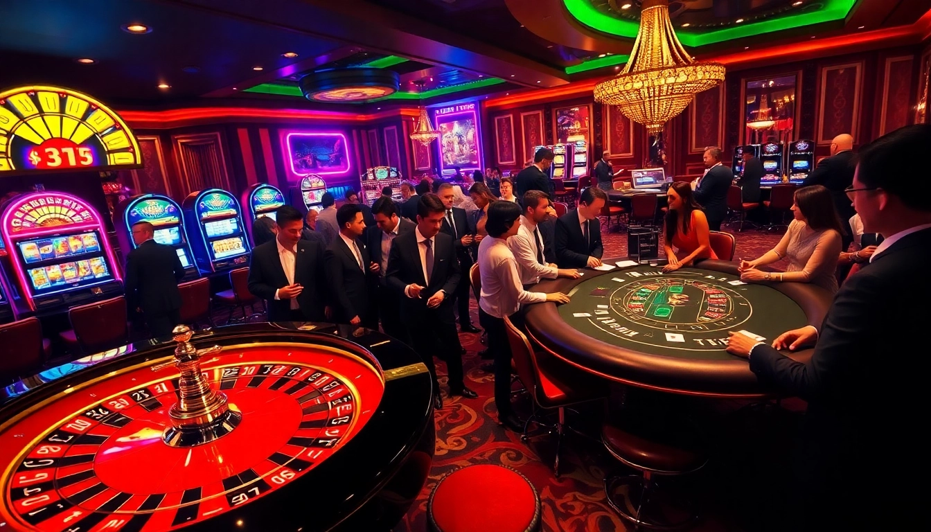 Vivez l'excitation d'un meilleur casino en ligne avec des tables de jeu glamours et des joueurs enthousiastes.