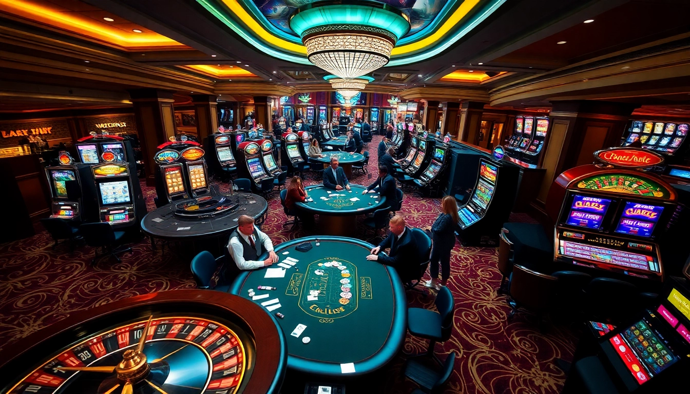 Experience the thrill of winning at 888b. com with an exciting casino scene filled with players and games.