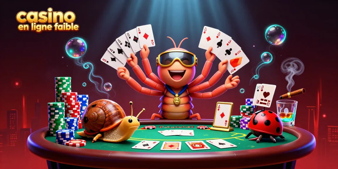 Les joueurs de casino en ligne fiable s'affrontent autour d'une table de poker vibrante avec des jetons impressionnants.