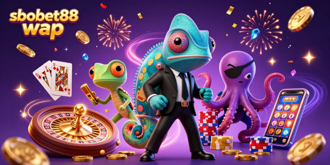Bet on sbobet88 wap with dynamic gameplay elements and 3D casino characters.