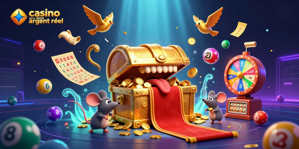 Gagnez des jackpots avec le trésor des casinos en ligne argent réel, une illustration riche en détails.