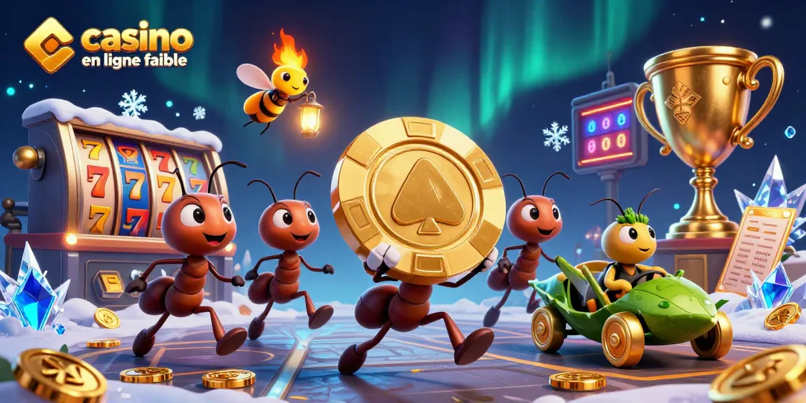 Volez vers des gains avec un casino en ligne fiable, un jeton de poker doré, des jetons d'or et des animations captivantes.