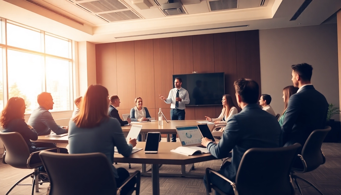 Enhance workforce development skills during an engaging training session.