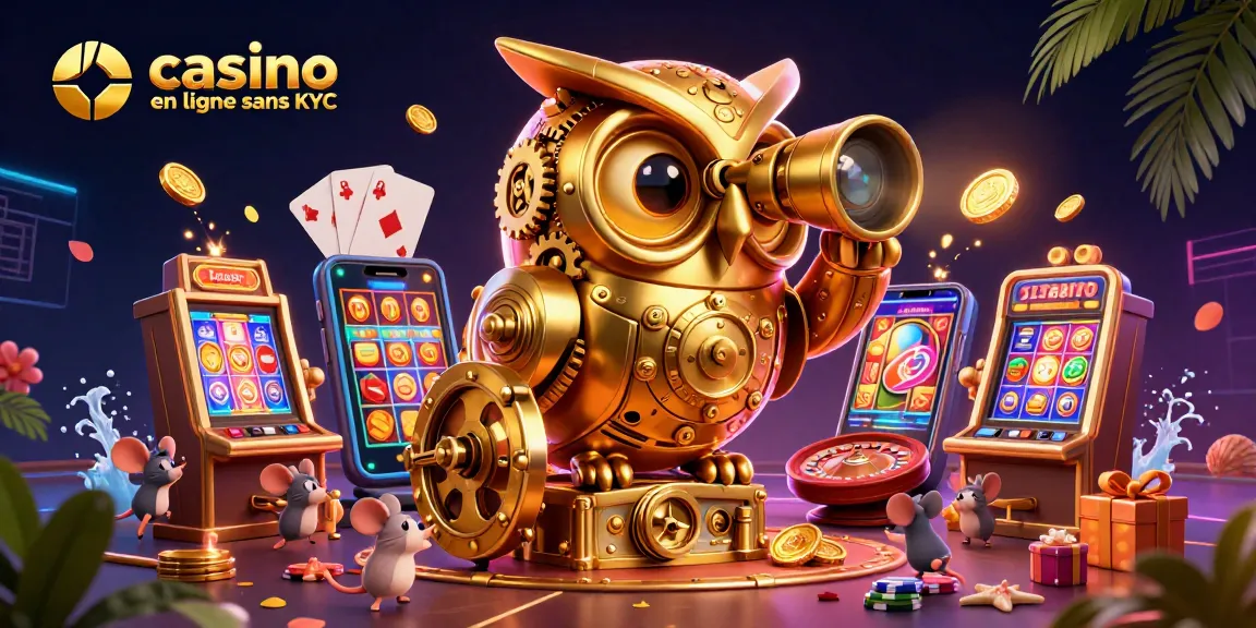 Délectez-vous des jeux sur le casino en ligne sans KYC, explorant l'univers fascinant des machines à sous.