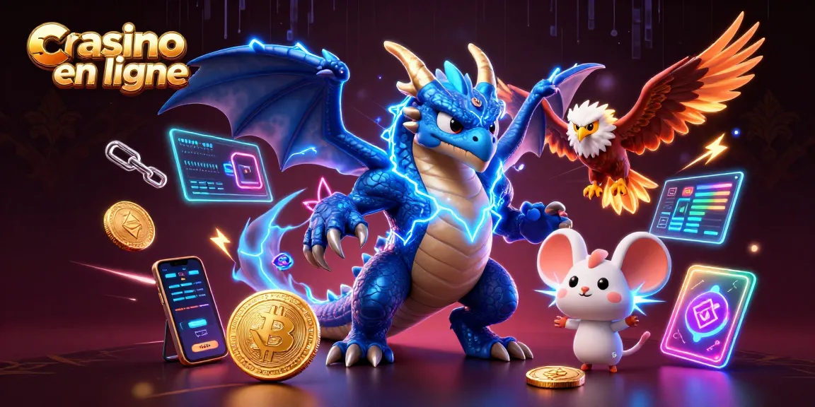 Jouez sur un casino en ligne avec des dragons et des innovations crypto.
