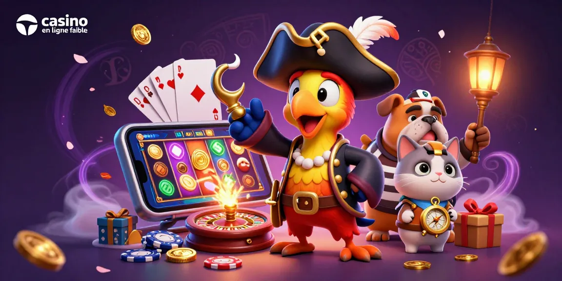 Découvrez des stratégies palpitantes sur un casino en ligne fiable avec une illustration dynamique de jeux.
