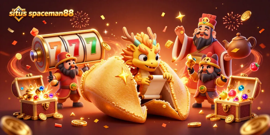 Experience the excitement at situs spaceman88 with golden fortune cookies and dynamic slot play.