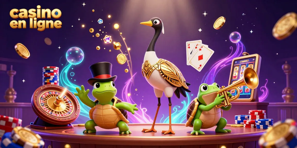 Jouez au casino en ligne avec de riches graphismes et des éléments captivants.