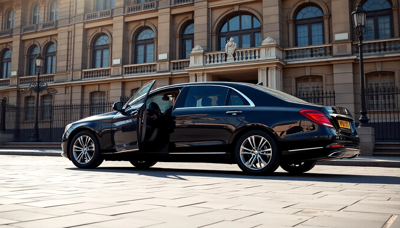 Experience premium Chauffeur Services Nottingham with a luxury car and professional chauffeur.