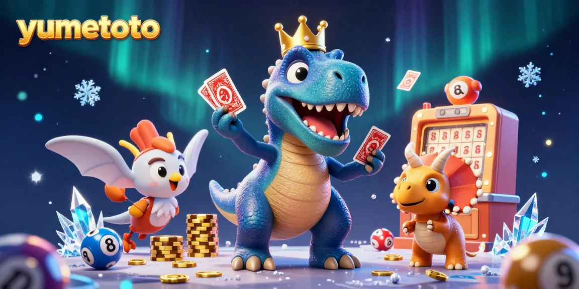 Menangkan jackpot dengan kumpulan angka dari yumetoto dalam ilustrasi yang penuh warna dan detail.