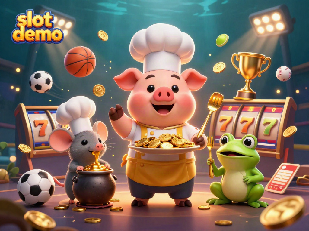 Engage with the slot demo showcasing vibrant graphics of characters and prize elements.