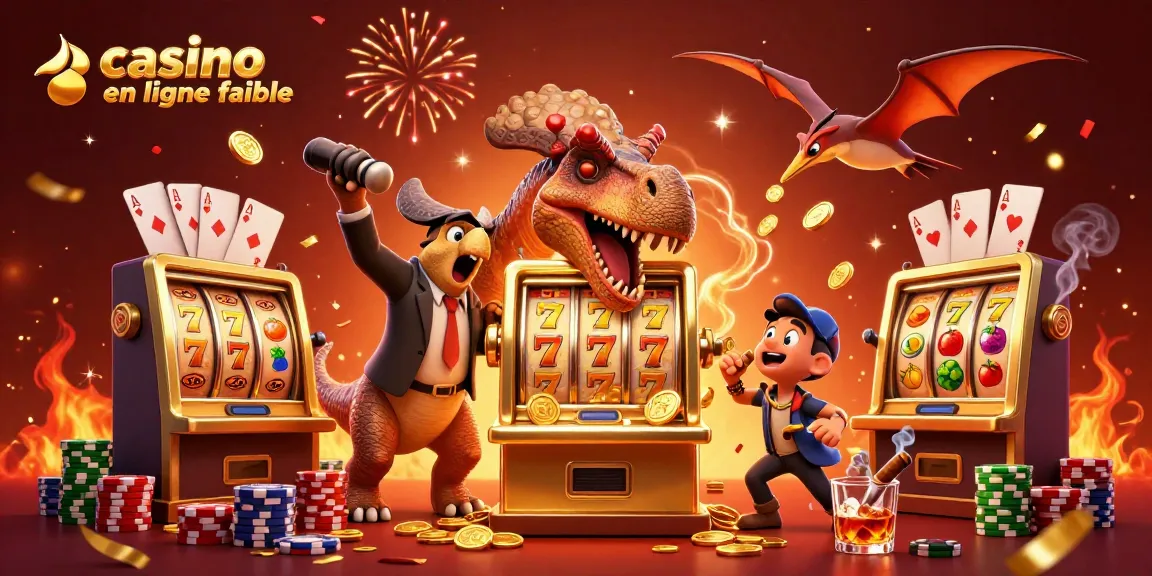Fête autour des machines à sous avec un casino en ligne fiable, le pachycephalosaurus remporte le jackpot.