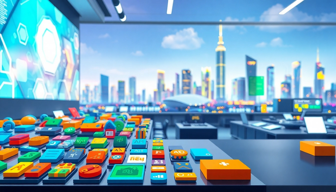 Explore a vibrant ai tool marketplace showcasing diverse tools and innovative technology.