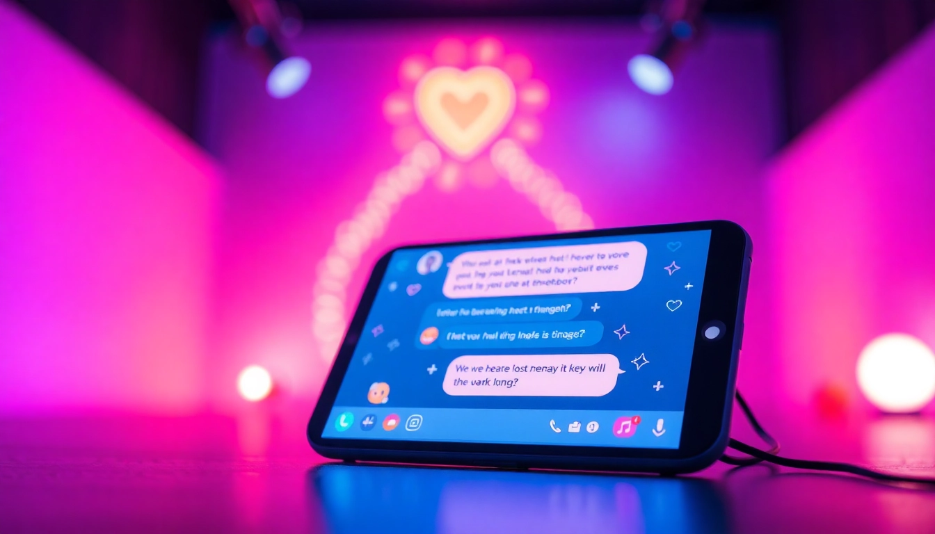 Engaging NSFW AI chatbot interaction through futuristic interface design.
