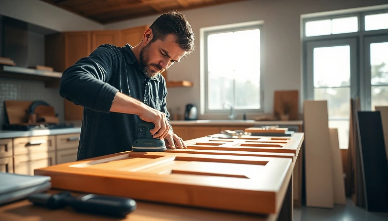 Enhance your home with Cabinet Refacing Saint Petersburg FL by showcasing a skilled carpenter's touch.