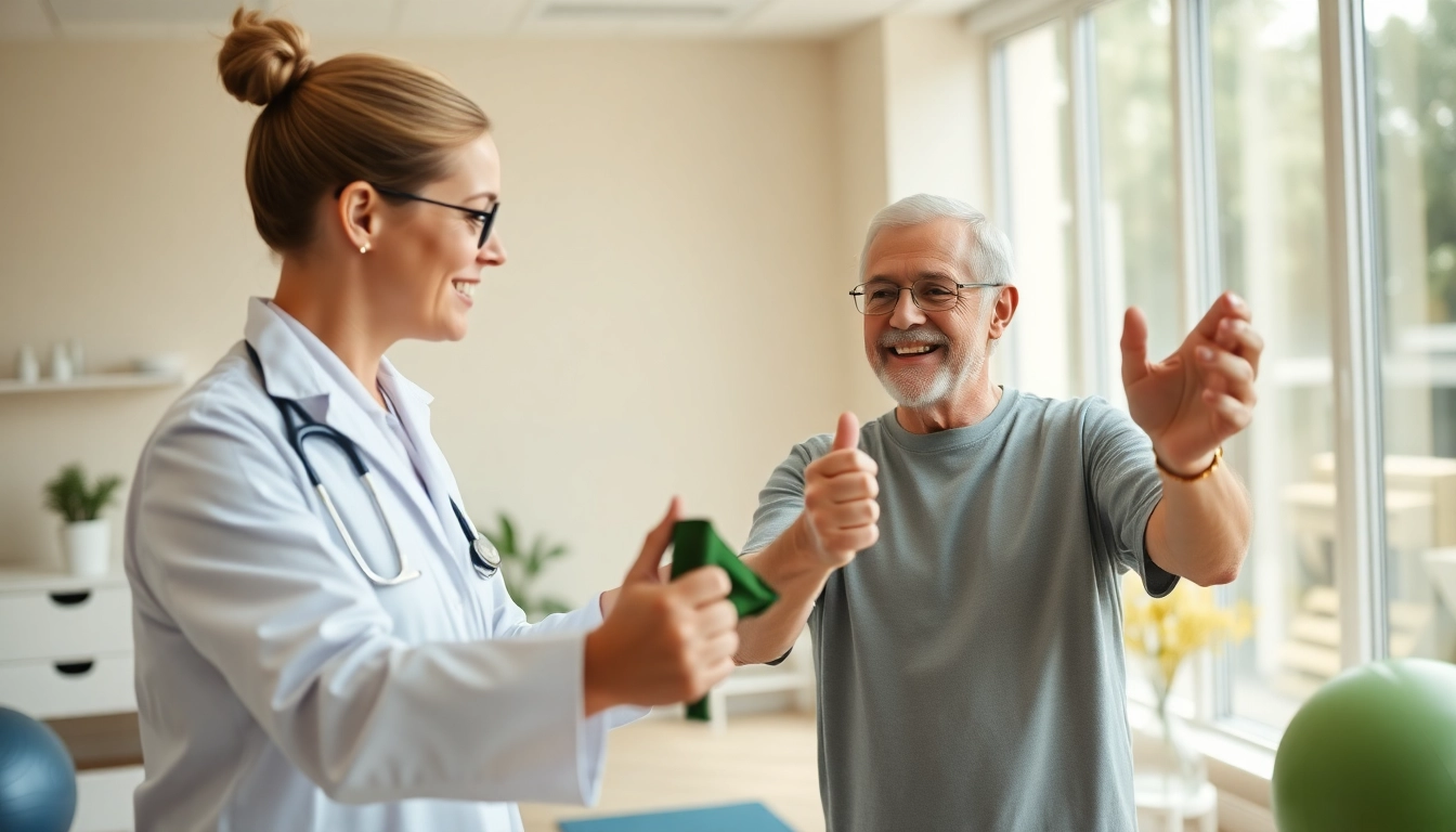Expert physiotherapy for seniors in Edmonton providing personalized care and supportive exercises.