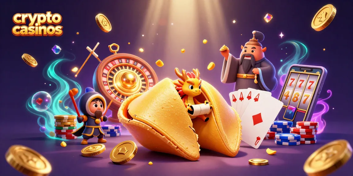 Les crypto casinos animés avec un dragon sage et richesse de jeux, illustrés en 3D.