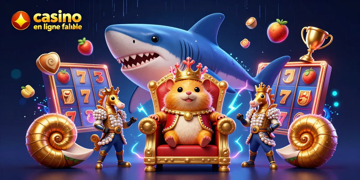 Découvrez la magie des machines à sous avec ce roi hamster doré dans un casino en ligne fiable.