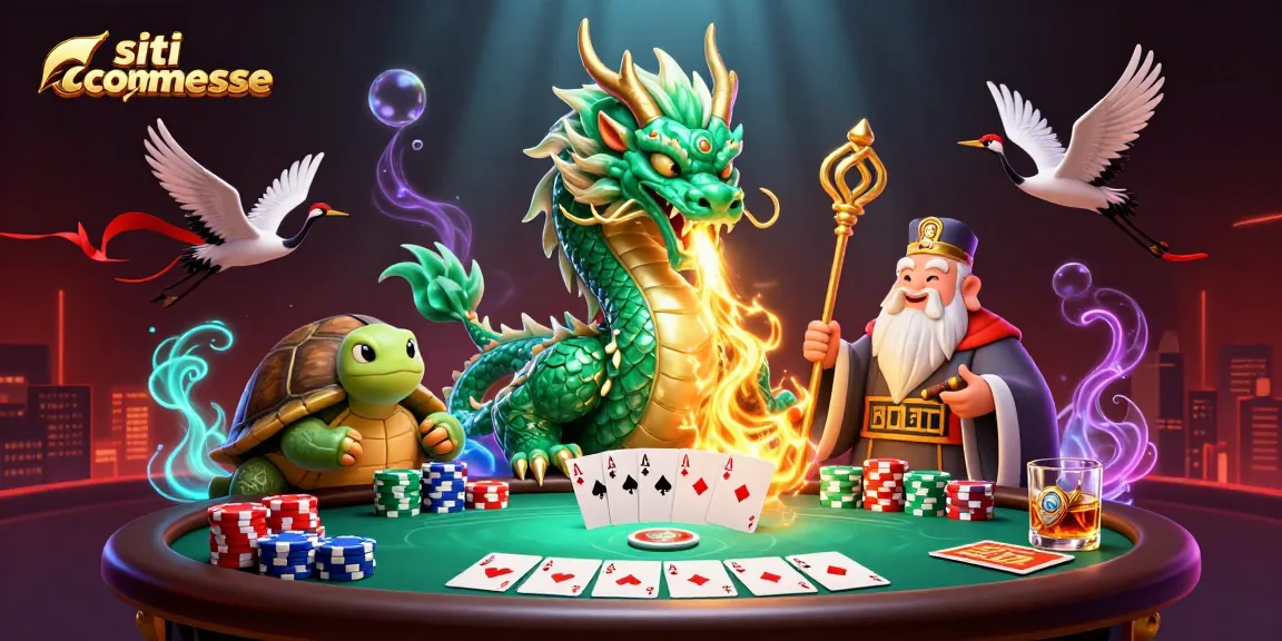 Scopri i migliori siti di scommesse con il drago di giada e simboli di poker affascinanti