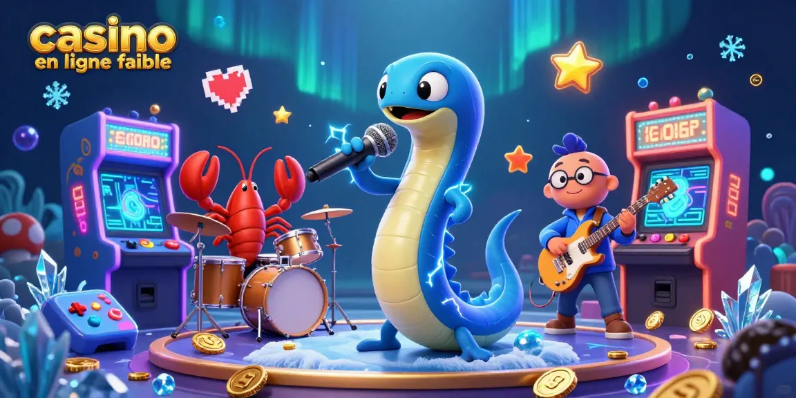 Découvrez un spectacle animé sous-marin avec un casino en ligne fiable en 2026 grâce à un homard batteur et un hippocampe guitariste.