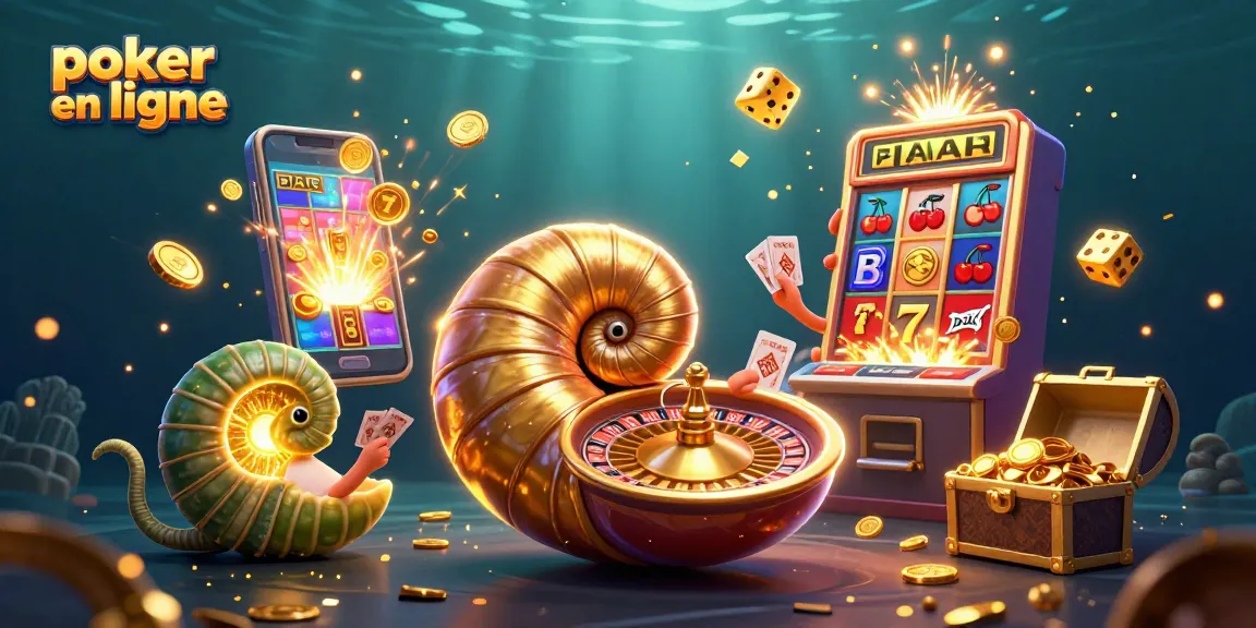 Jouez à poker en ligne dans un univers magique rempli de pièces d'or et de symboles de jackpots.
