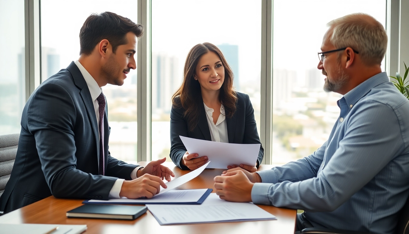 Clearwater truck accident attorney guiding a client through the legal process of truck accident claims.
