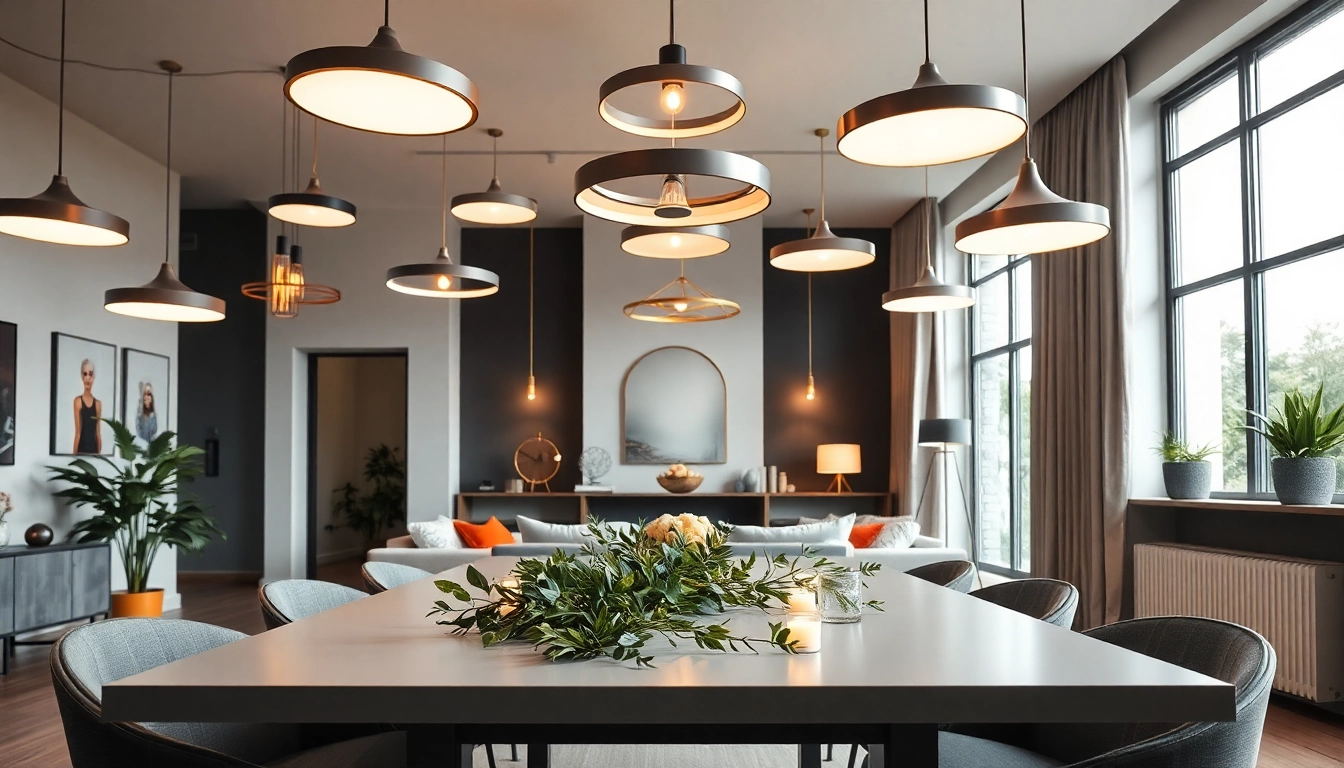 Explore innovative lighting solutions in a stylishly designed home setting.