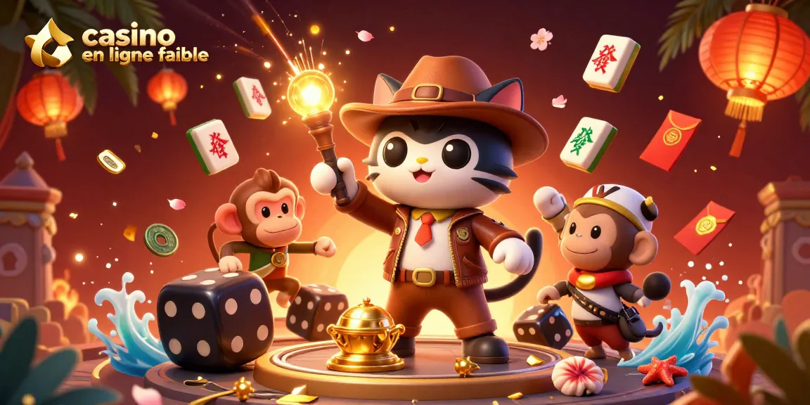 Un éclairage captivant sur le chat explorateur et son compagnon singe dans un temple de casino en ligne fiable.