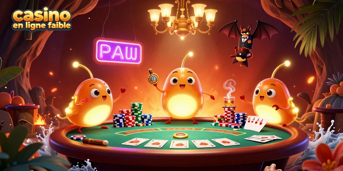 Profitez d'une expérience immersive au casino en ligne fiable avec ces vers luisants illuminant le lieu.