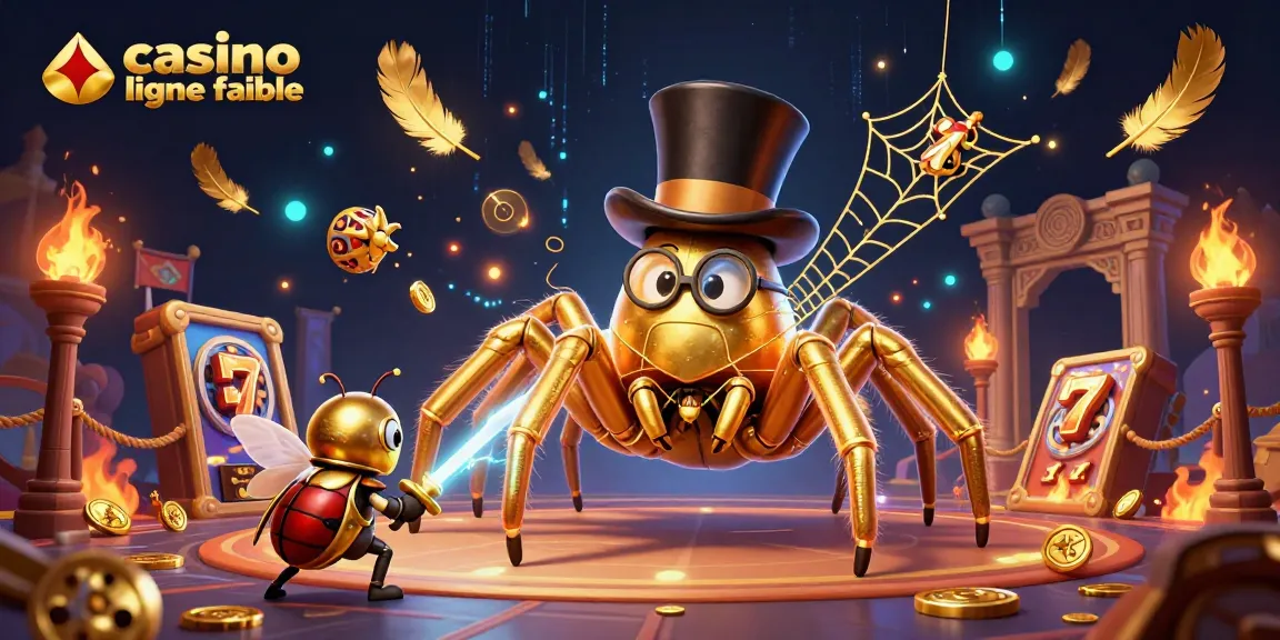 Jouez dans un casino en ligne fiable avec une illustration captivante de créatures de casino détaillées.