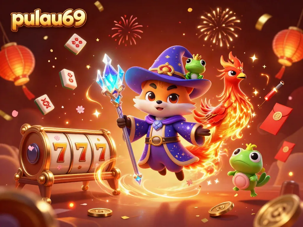 Engage with pulau69 and experience immersive slot play in a magical 3D casino.