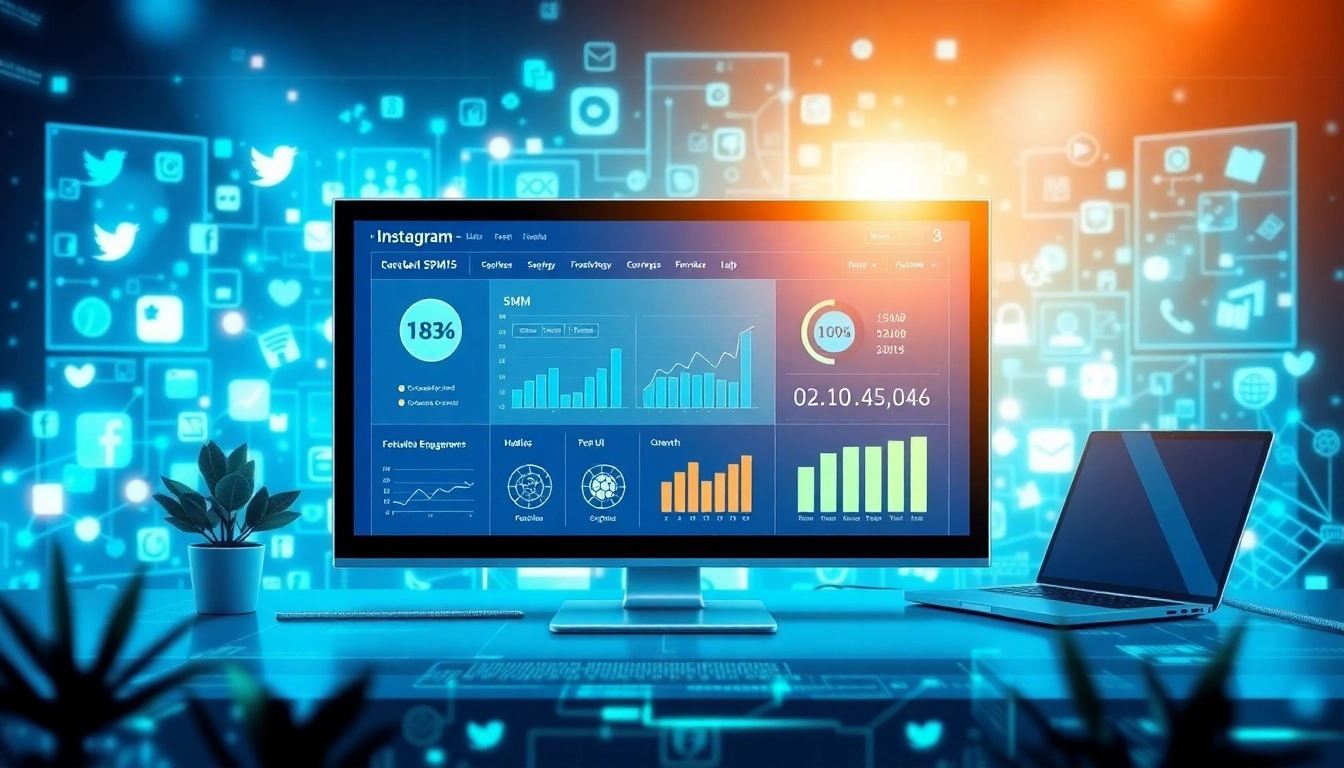Showcase the benefits of using an Instagram smm panel for social media growth and engagement.