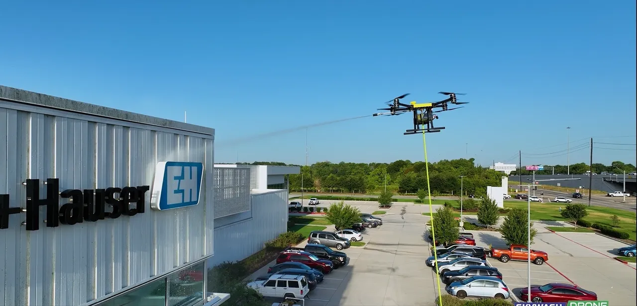 High-Efficiency Drone Cleaning Kit for Facade & Solar Cleaning