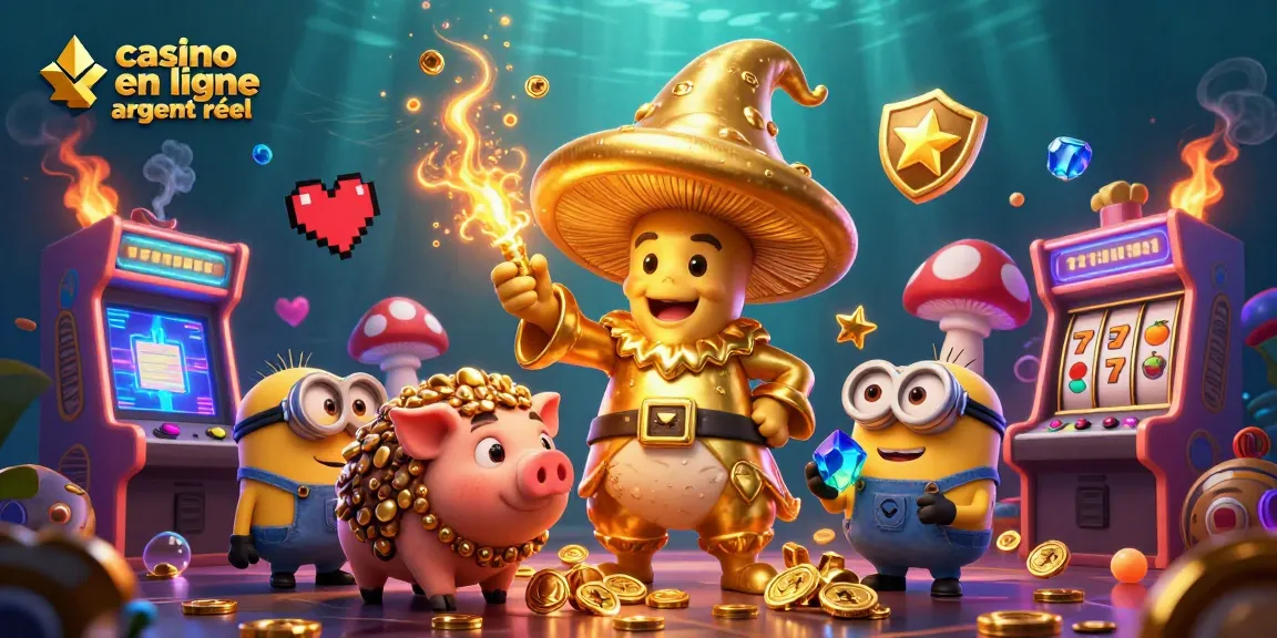 Gagnez avec le casino en ligne argent réel grâce à des jeux magiques sous-marins.
