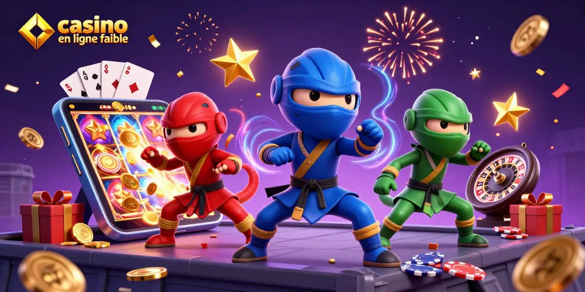 Jouez avec des caméléons ninjas dans un casino en ligne fiable avec des jeux excitants.
