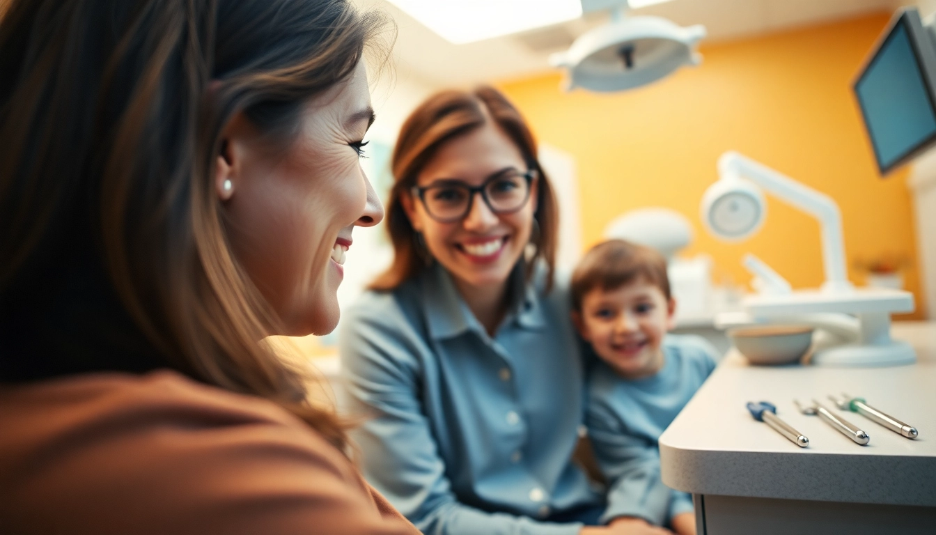 Consulting with an orthodontist near me in a welcoming clinic environment.