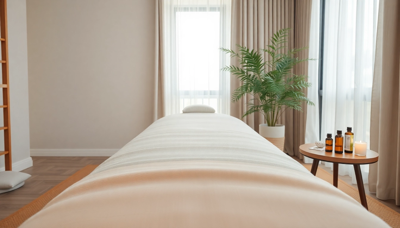 Experience top-notch 출장안마 services in a serene, professional massage setup.