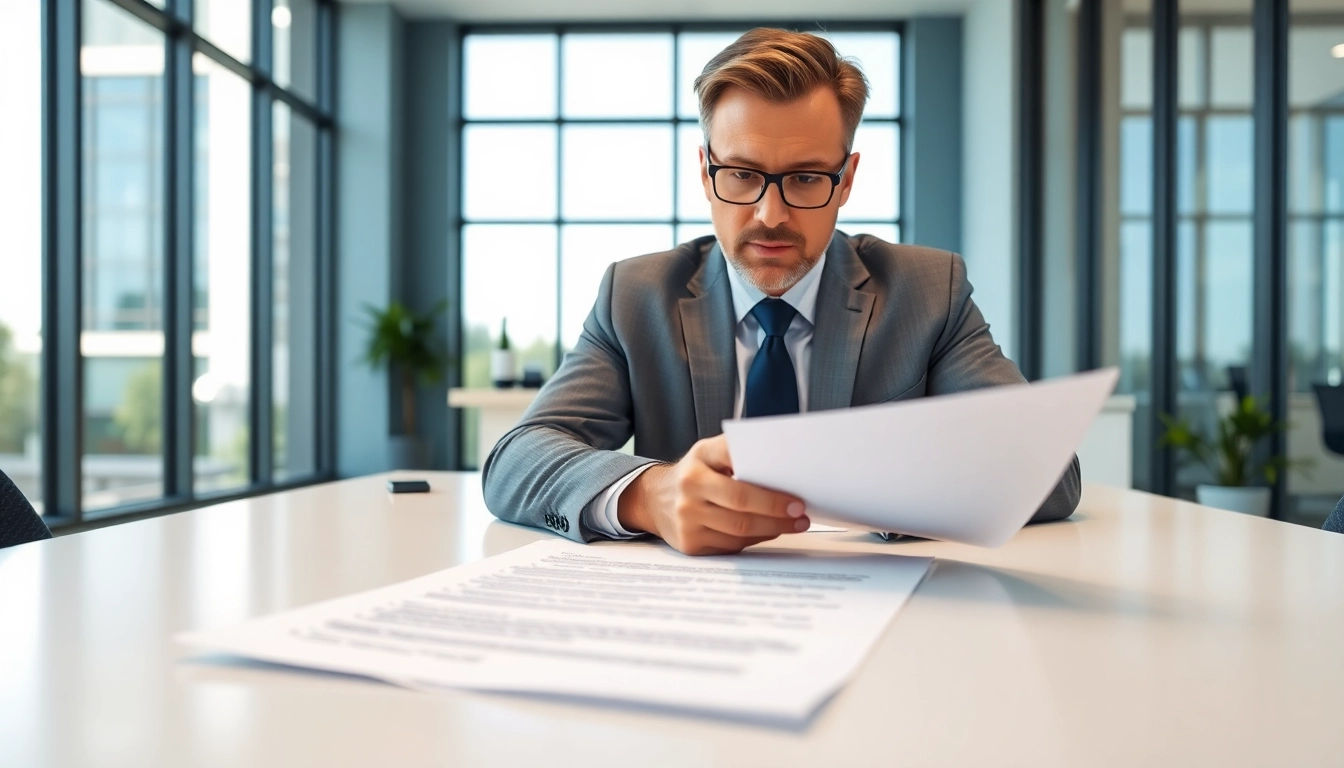 Reviewing legal documents at https://www.atlantarealestateattorney.com to provide expert real estate advice.