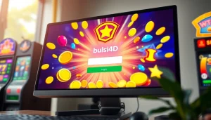 Masuk ke bukti4d login slot dengan tampilan penuh warna dan elemen grafis slot yang menarik.