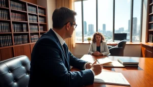 Consultation at https://www.tnlmiami.com office showcasing professionalism and expertise.