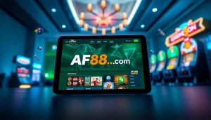 Experience the exciting world of betting at af88.com with a modern and user-friendly interface.